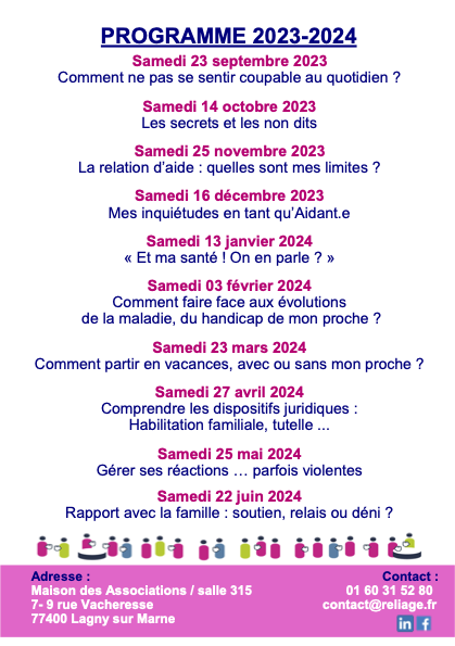 Programme 2023-2024 café des aidants